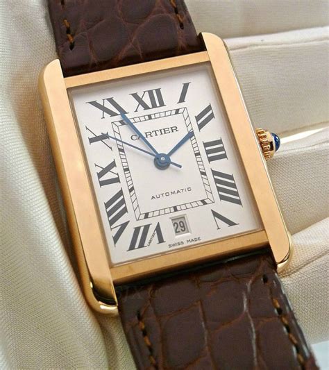 cartier tank dupe|replica cartier tank watch for men.